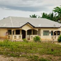 Nurses home for the near by clinic in Abaam.